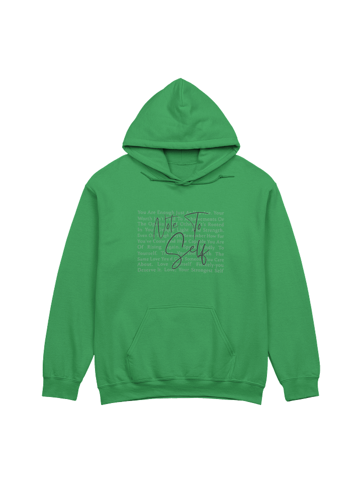 Note To Self- You Are Enough – Inner Strength Mental Health Awareness Hoodie product image (1)