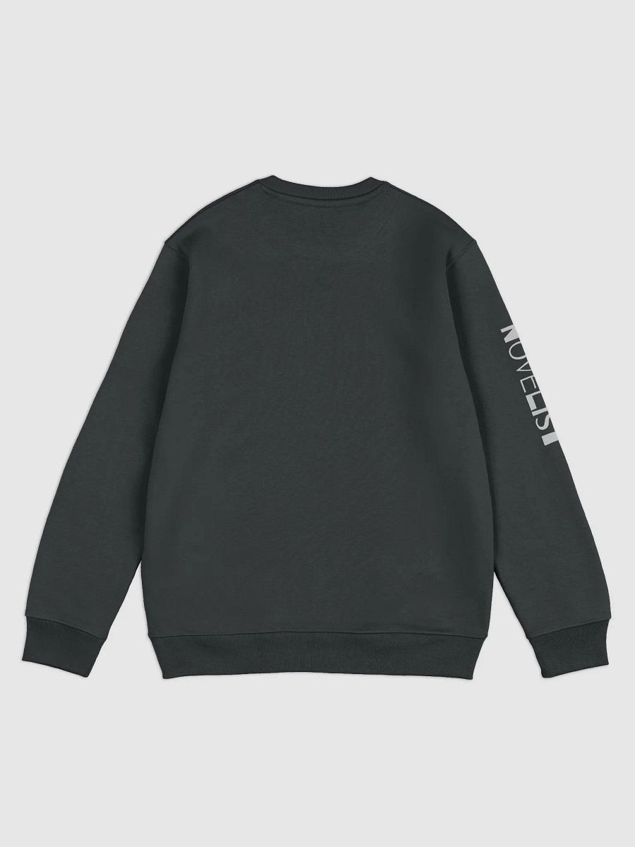 Novelist Silver Text Unisex Sweatshirt product image (2)