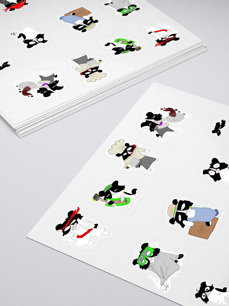 Hampan wow stickers product image (4)