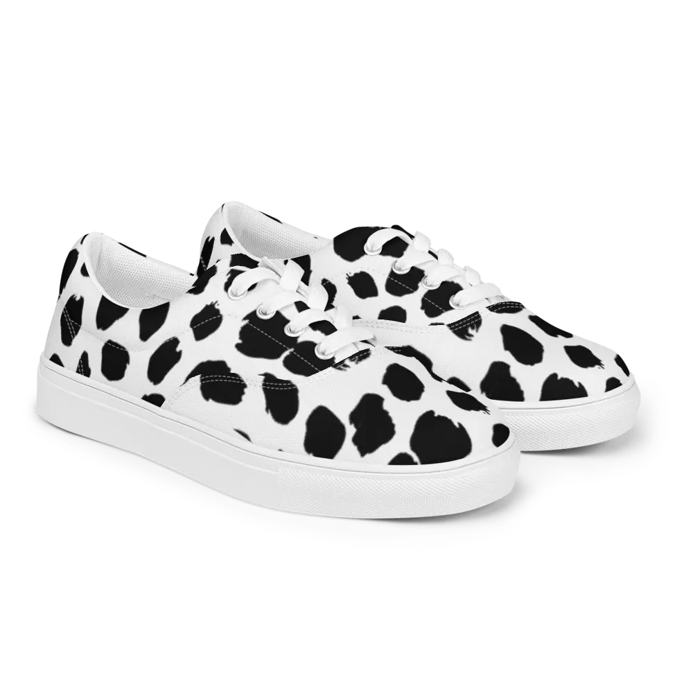 Men's Dalmatian Lace-Up Canvas Shoes product image (10)