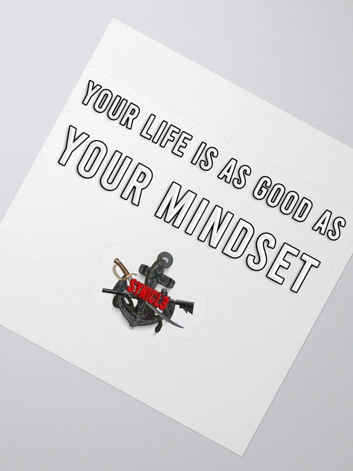 Positivity - Mindset Sticker product image (5)