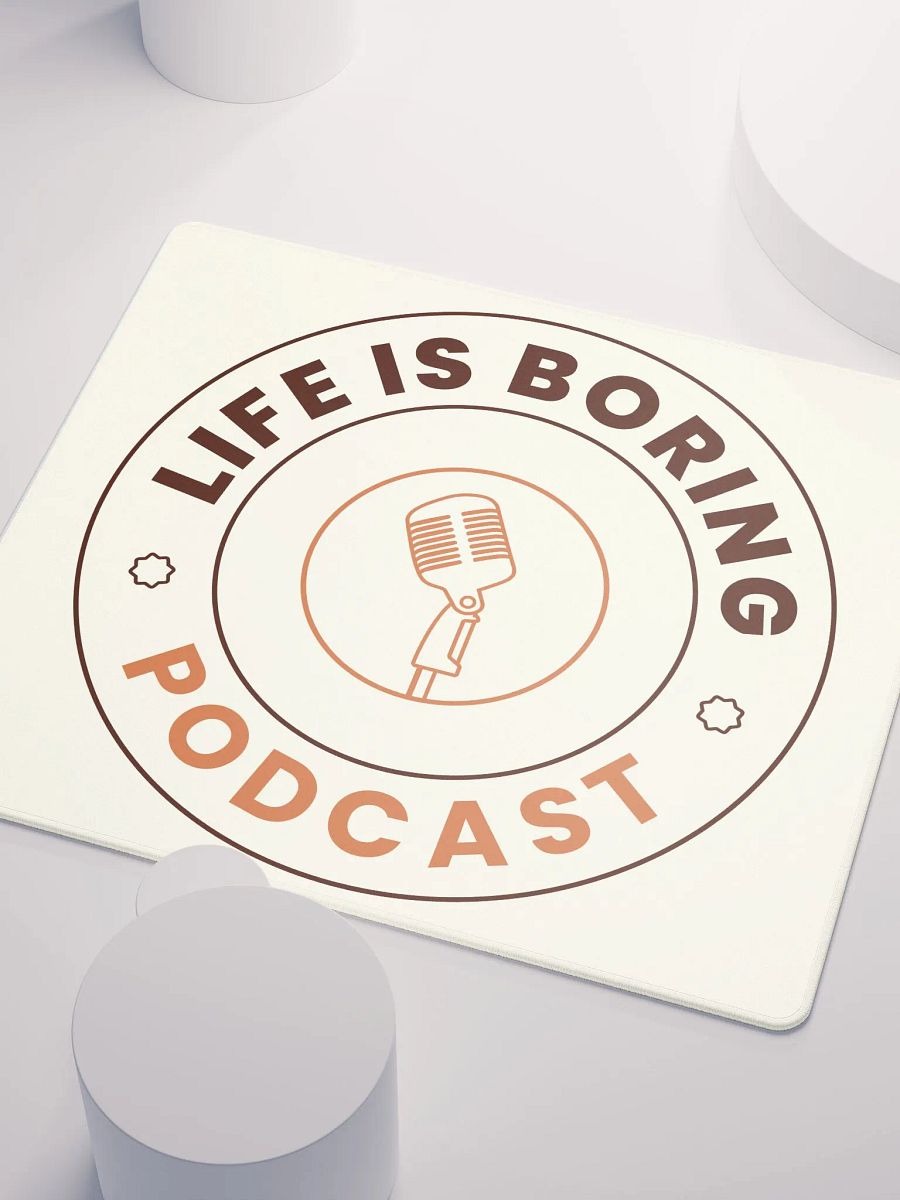 Life Is Boring Gaming Mouse Pad product image (3)