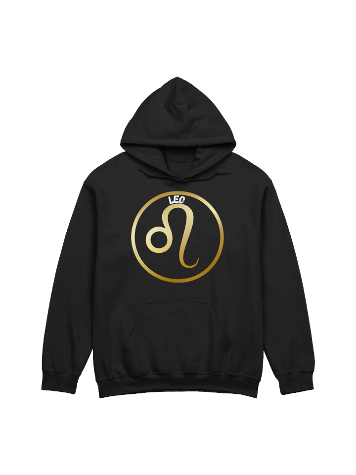 Golden Leo Zodiac Hoodie product image (1)