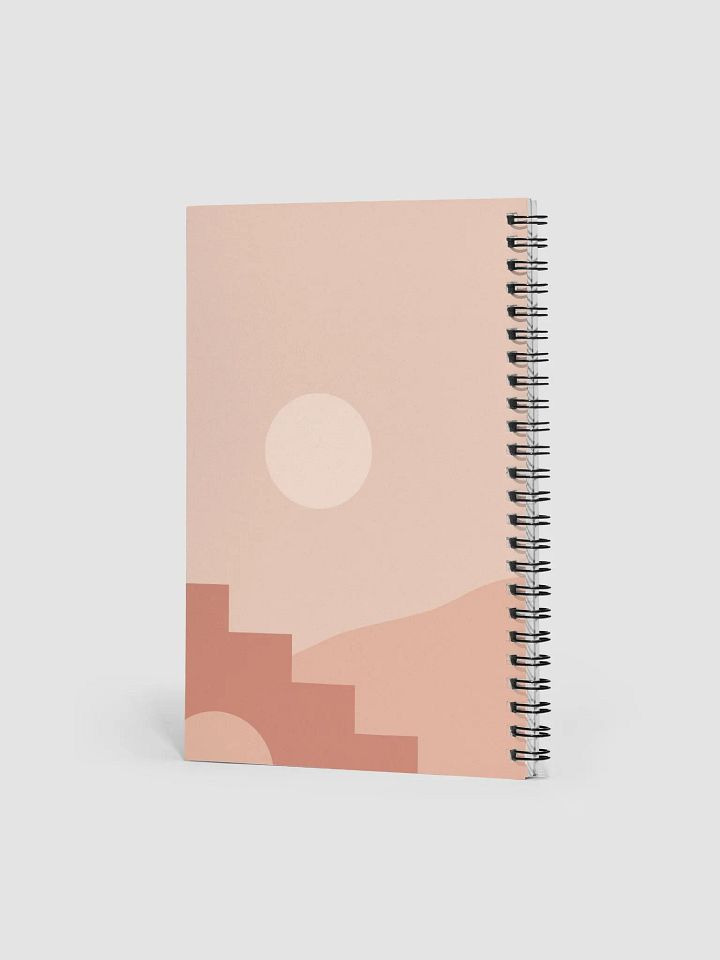 spiral minimalist landscape notebook product image (2)