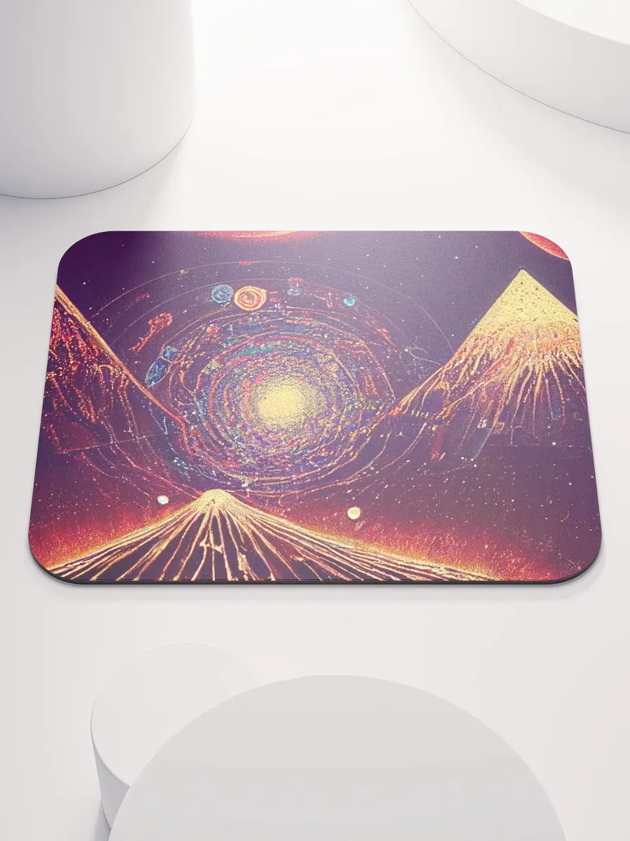 Cosmic Vortex Mouse Pad product image (1)