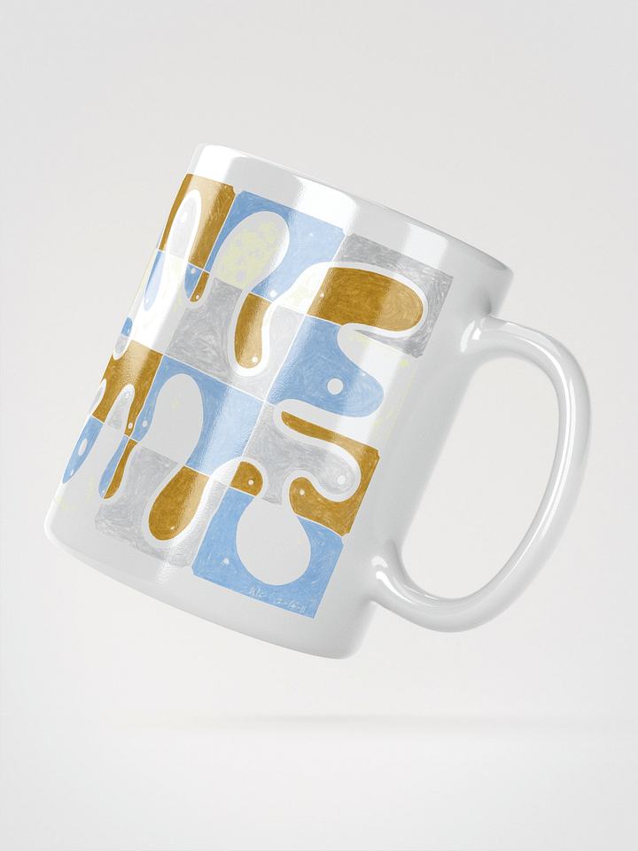 Cartoon Curiosity White Glossy Mug product image (4)