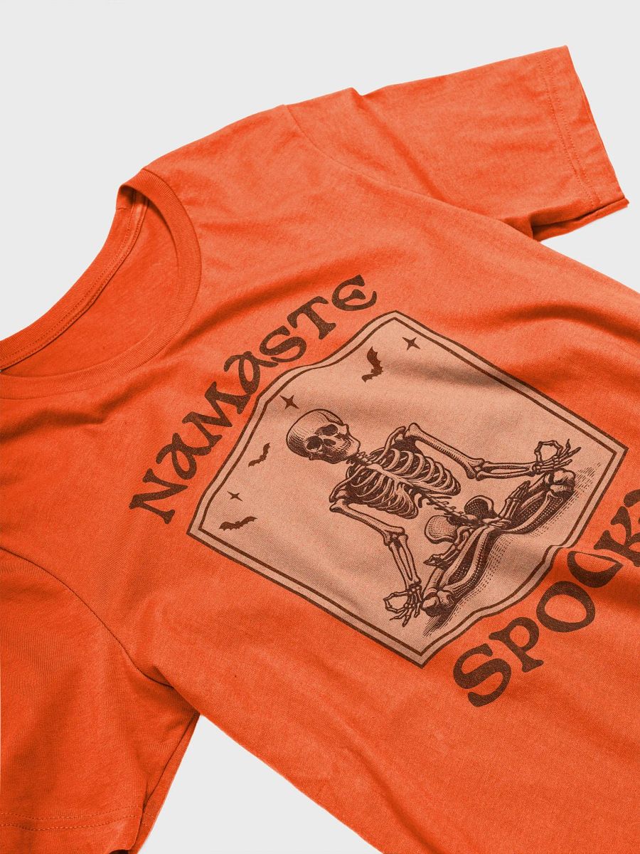 Namaste Spooky Halloween Skeleton Funny Yoga Shirt product image (15)