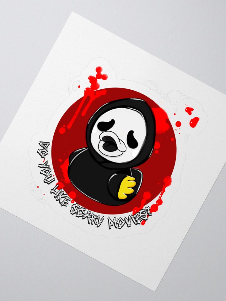 Ghostface Duck Sticker product image (6)
