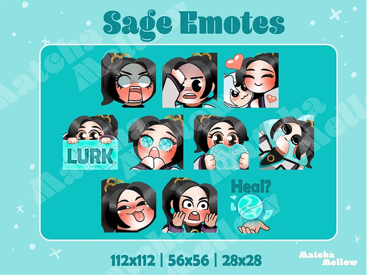 Sage Emote (Full Set) product image (1)