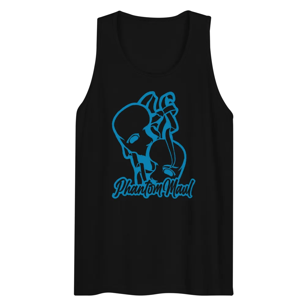 Bright Blue Logo Tank Top product image (10)