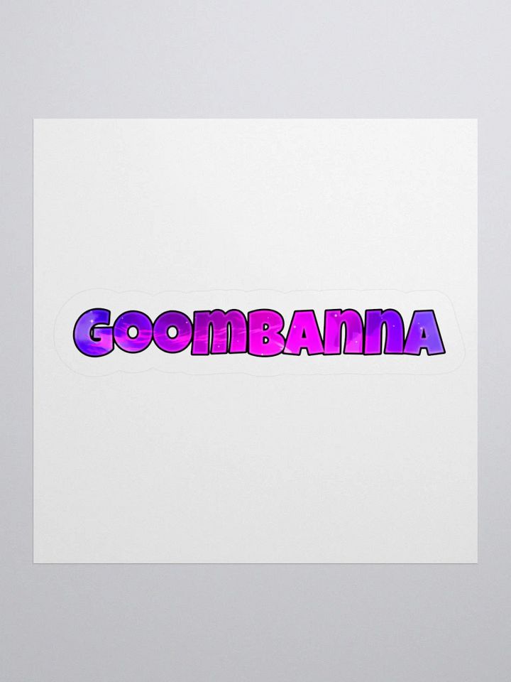"Goombanna" sticker product image (1)