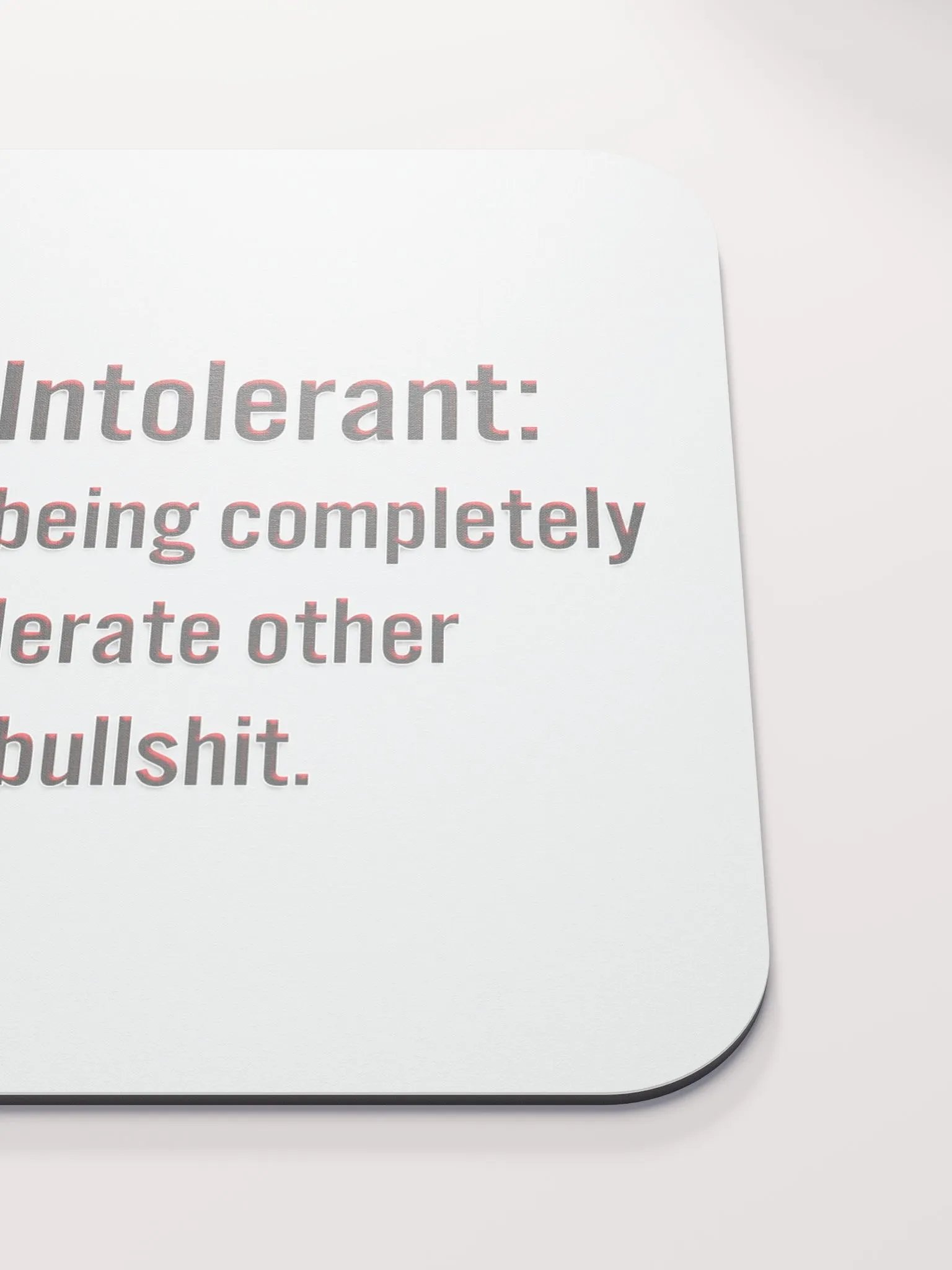 Intolerant - Mouse Pad product image (5)