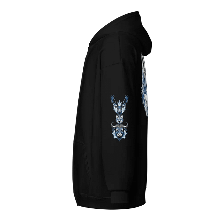 Blue Vixen Back Vixen Games zippy Hoodie product image (2)