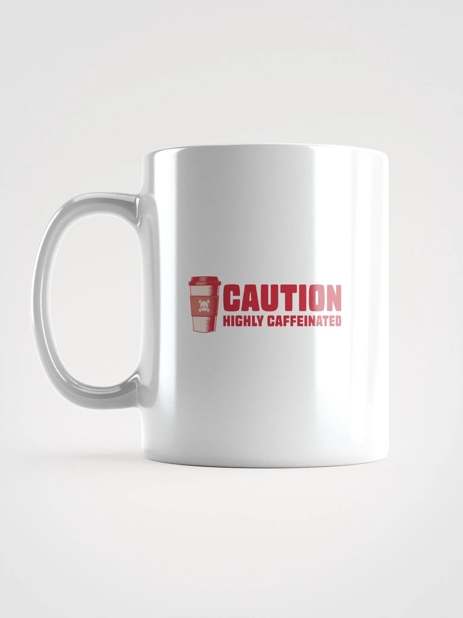Funny Coffee Lover Mug - Caution: Highly Caffeinated product image (5)