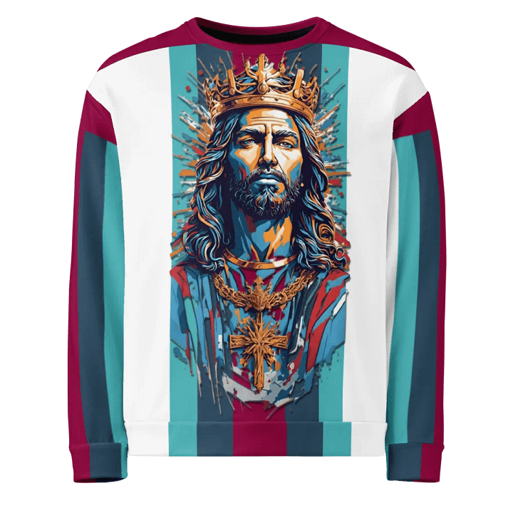 Royal Reign All-Over Print Sweatshirt product image (1)