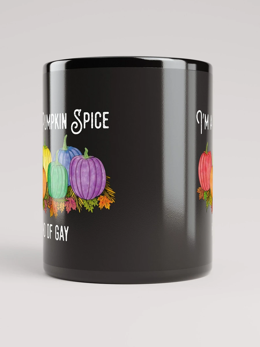 Pumpkin Spice Gay - Black Mug product image (5)