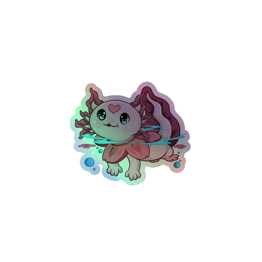 Cherry Blossom ChitChat Kiss-Cut Holographic Sticker product image (1)