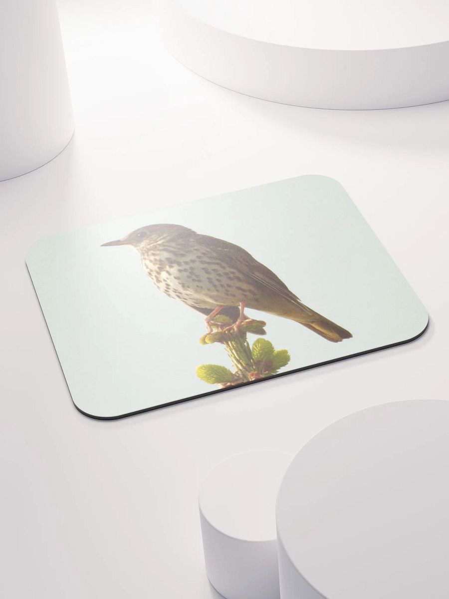 Classic Mouse Pad - The song thrush product image (4)