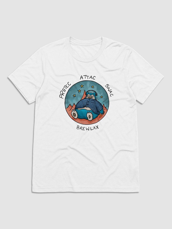 Brewlax Bella-Canvas Tri Blend Tee - White product image (1)