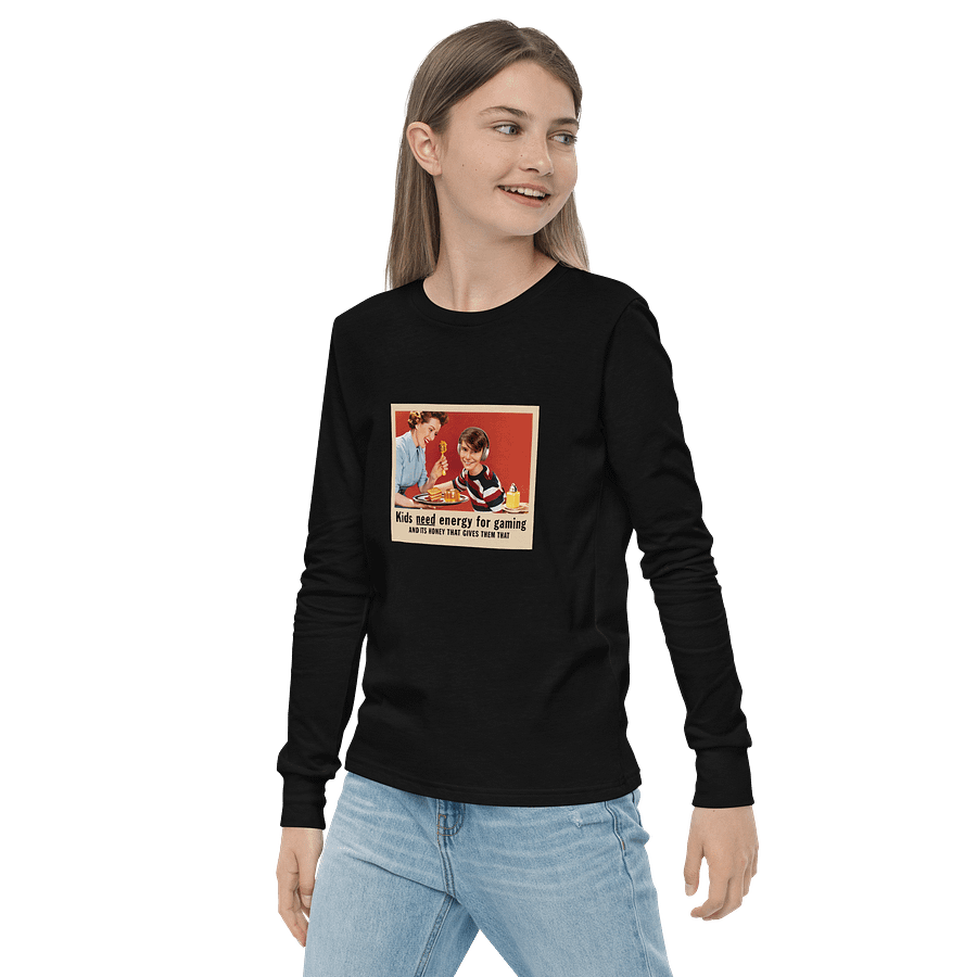 Kids Need Energy Youth Long Sleeve T-Shirt product image (9)