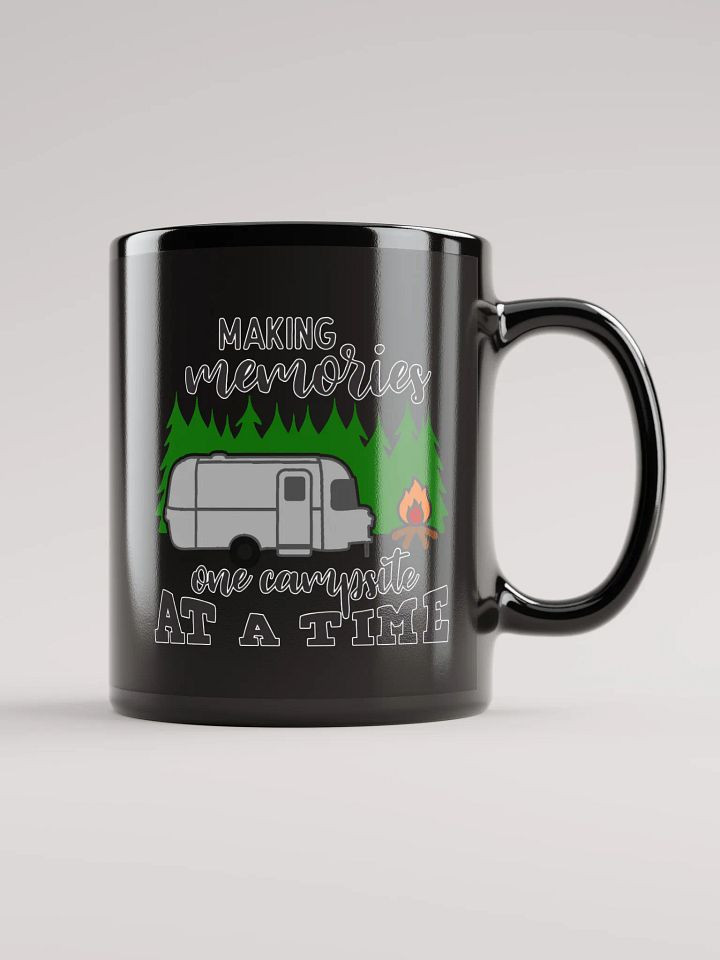 Campsite Memories Black Coffee Mug product image (1)