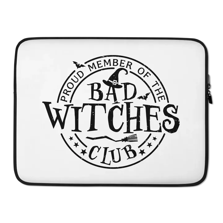 Bad Witches Club Laptop Sleeve product image (2)