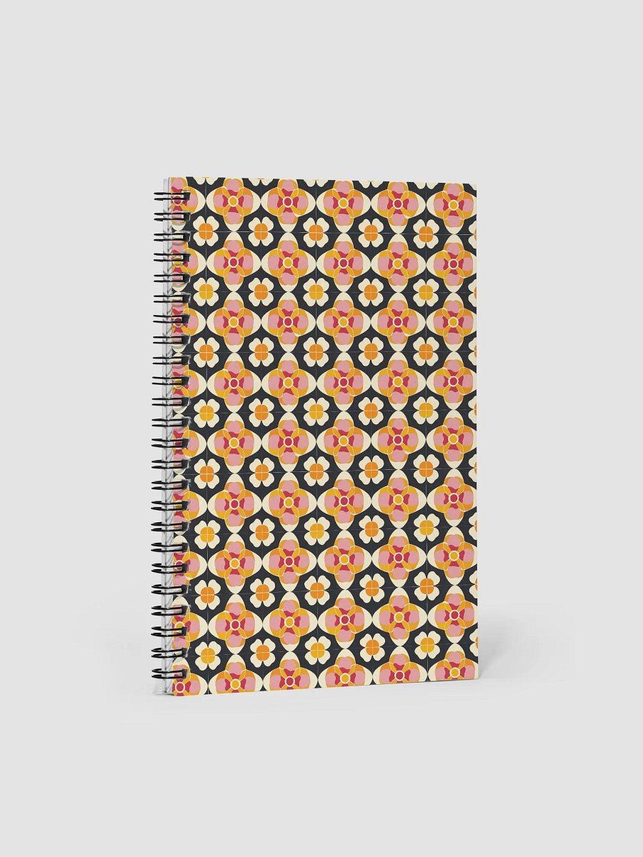Retro Floral Bliss Notebook product image (1)