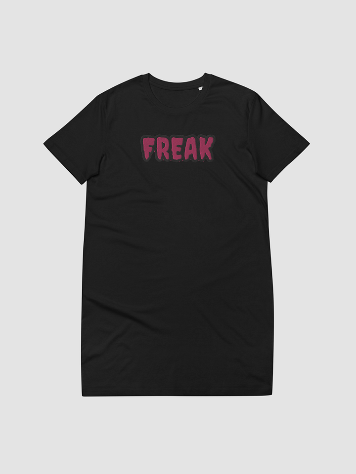 Rick G FREAK T-Shirt Dress - PINK LOGO product image (1)