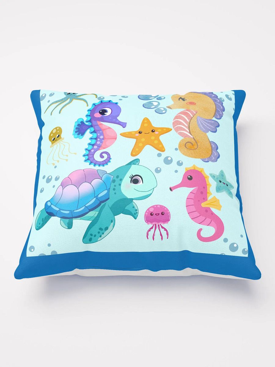 Seahorses and Friends Throw Pillow product image (2)