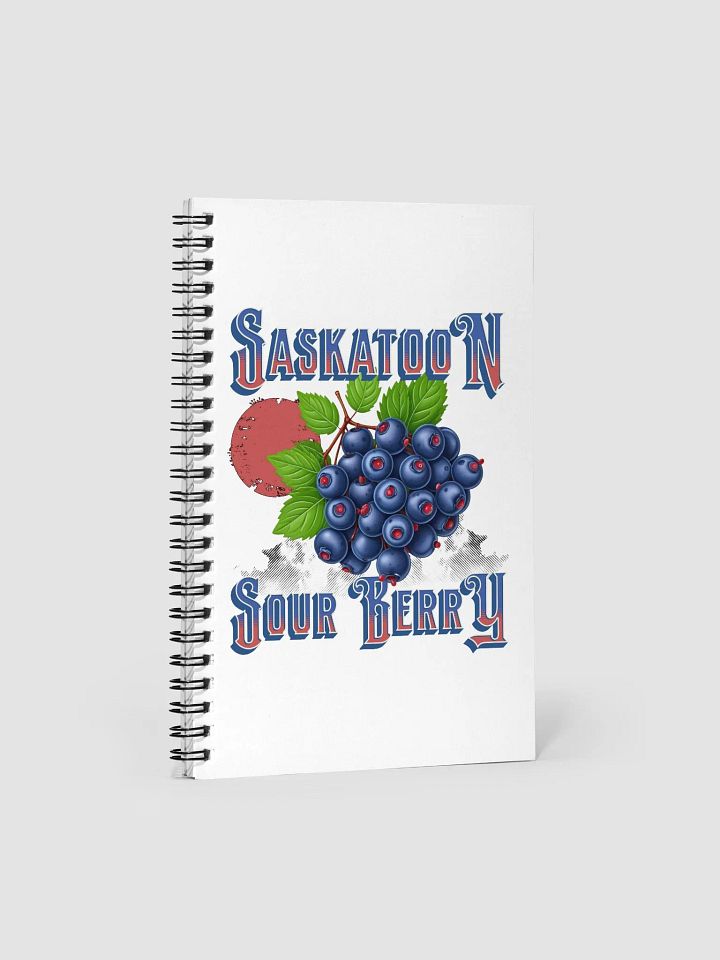 Saskatoon Sour Berry Notebook product image (1)