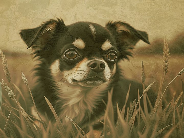Chihuahua 2 Film Grain-24x18x300 product image (1)