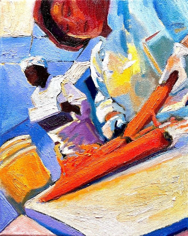 Carrots - Original Painting product image (1)