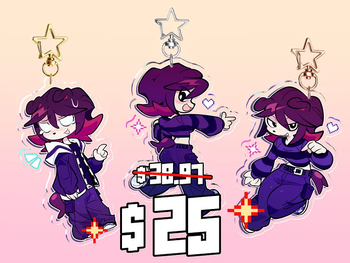 VELVET KEYCHAIN SET product image (1)