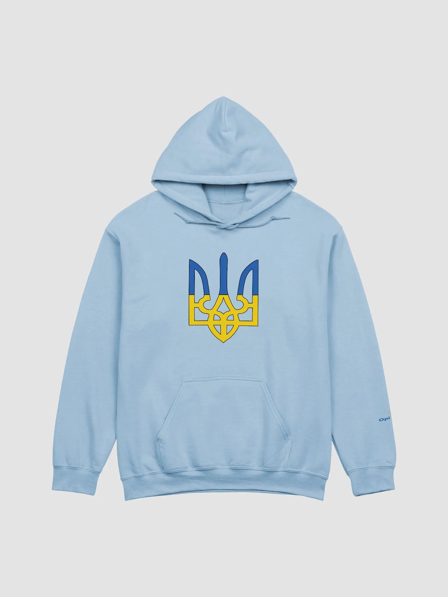 Ukraine - Blue & Yellow Tryzub - Gildan Classic Hoodie product image (14)