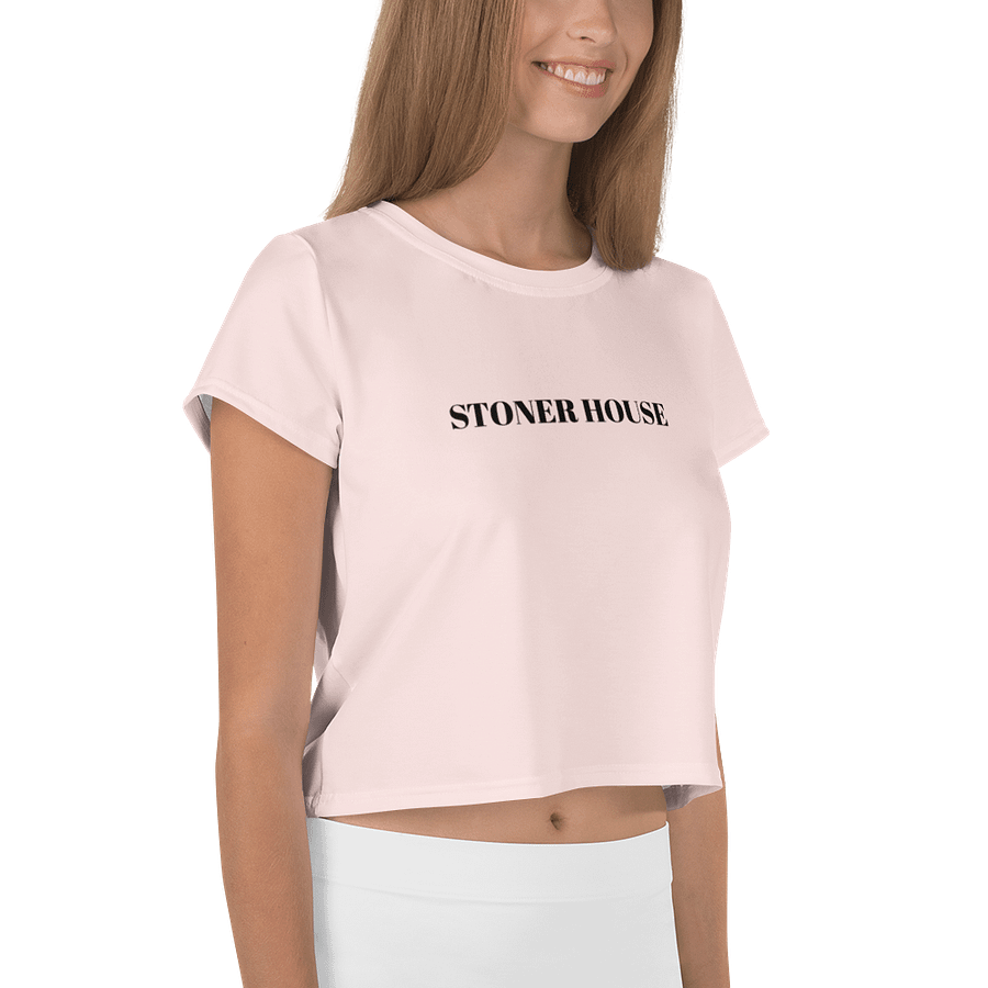 STONER HOUSE All-Over Print Crop Tee product image (4)