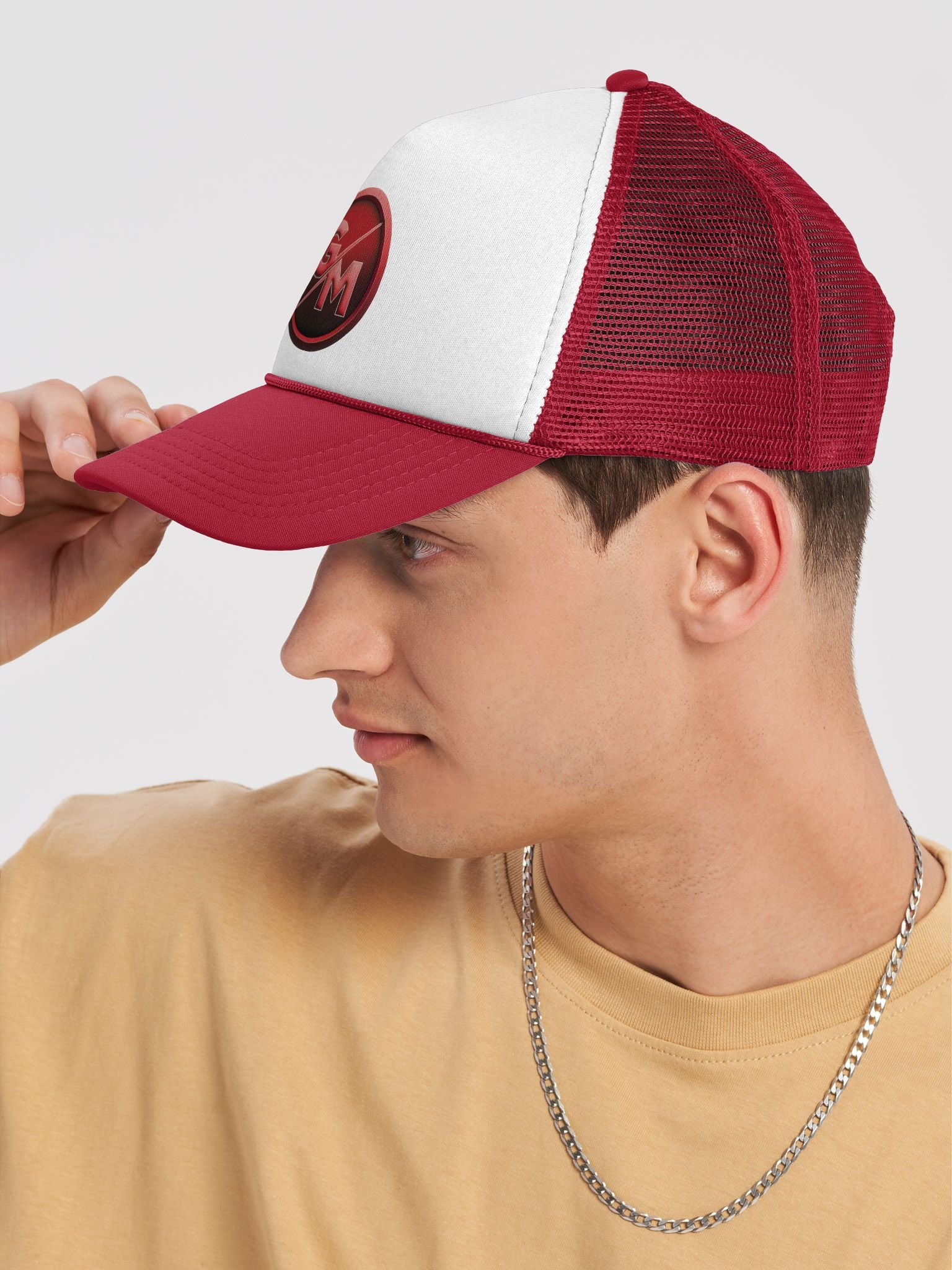 Grumblings Media Foam Trucker Hat product image (6)