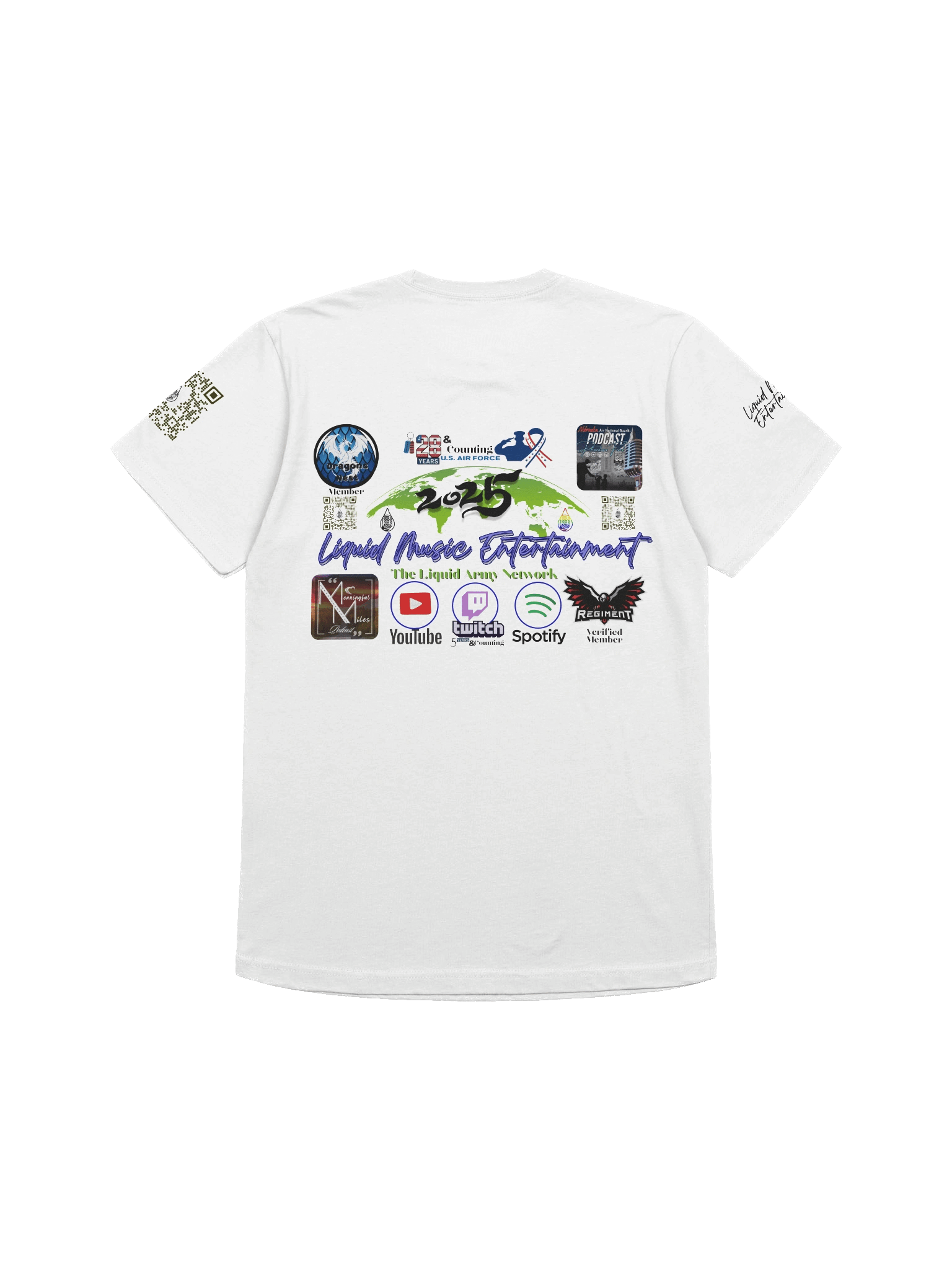 Limited Edition TwitchCon 2025 Liquid Army Network Tee Bright product image (18)