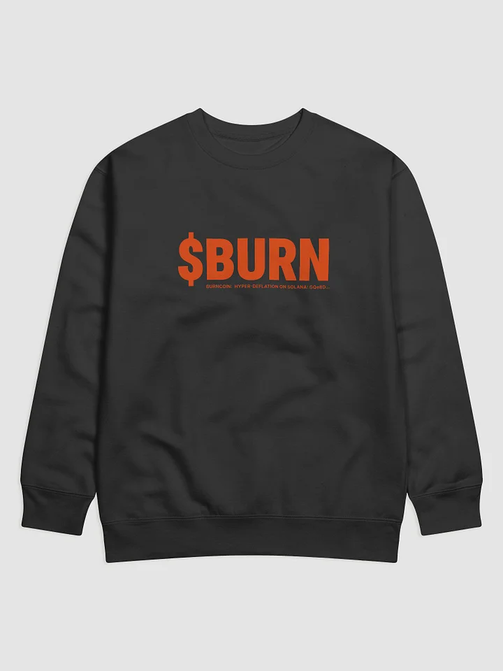 $BURN Sweatshirt - Red on Dark product image (3)