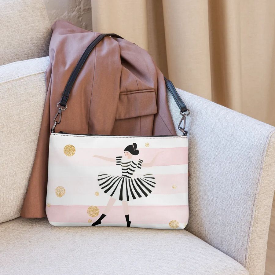 'Dancing Pretty' Striped Chic Crossbody Bag product image (12)