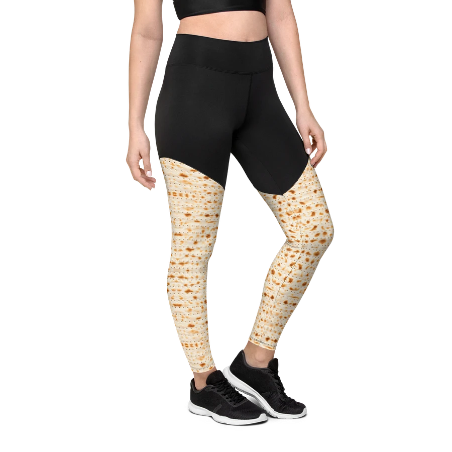 Passover Leggings with Matzah Pattern product image (8)