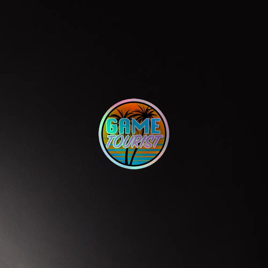 Game Tourist Holographic Sticker product image (2)