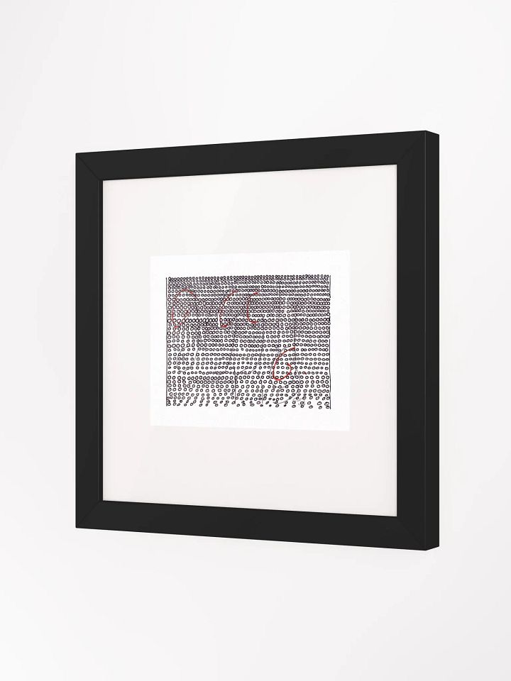 giggling Panel Card Print Framed product image (2)