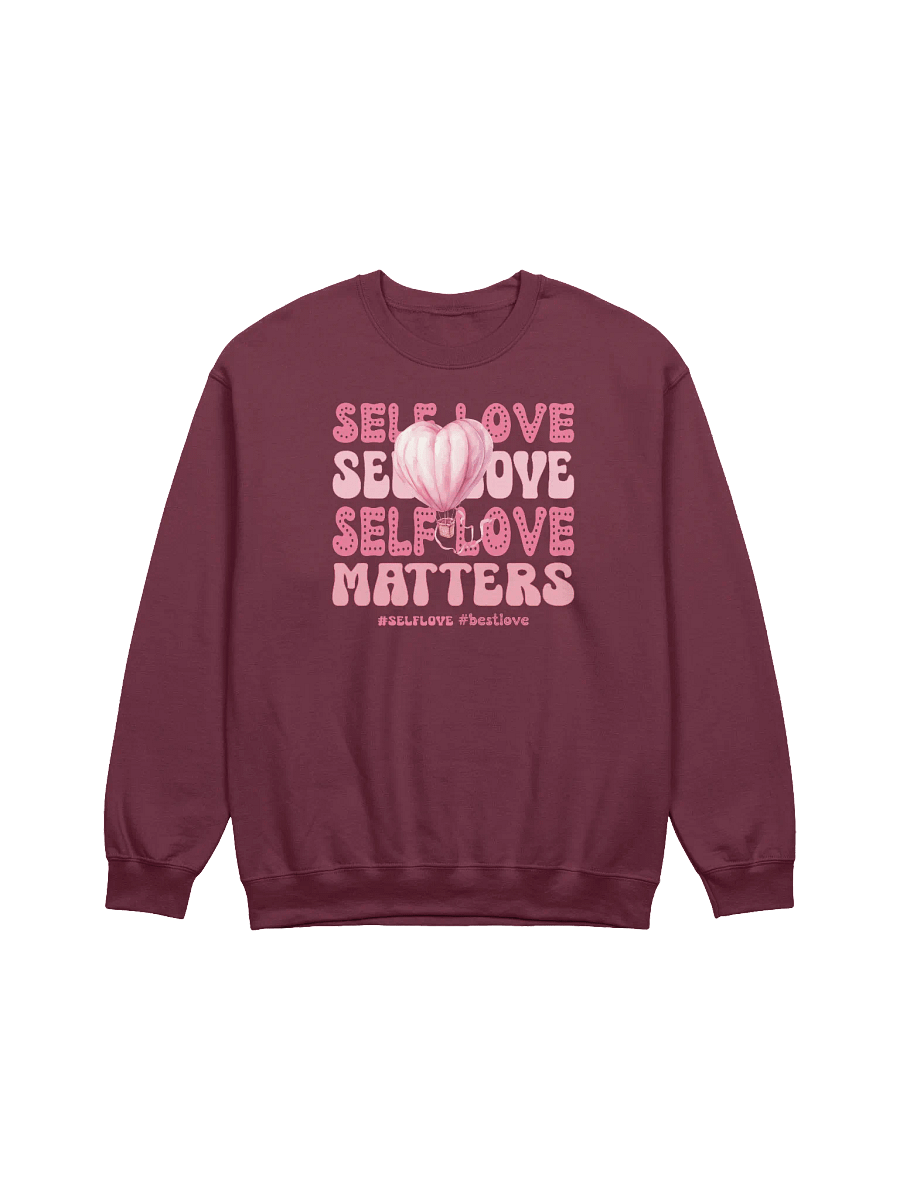 Self-love Valentine's day sweatshirt - Self love matters product image (3)