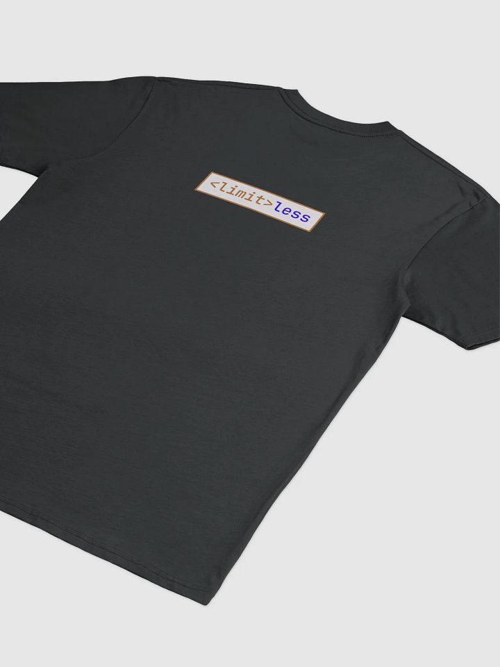 Limitless Rooster Coder Shirt | Heavyweight Unisex Tee for Programmers – Funny Geek Dev Gift product image (2)