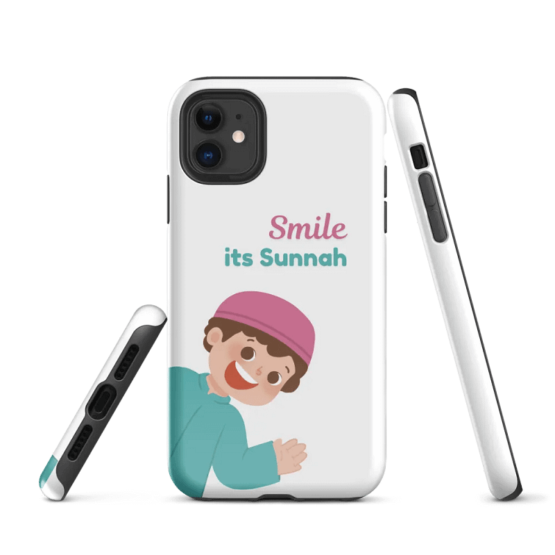 Smile, It’s Sunnah – iPhone Case Cover 🌙✨