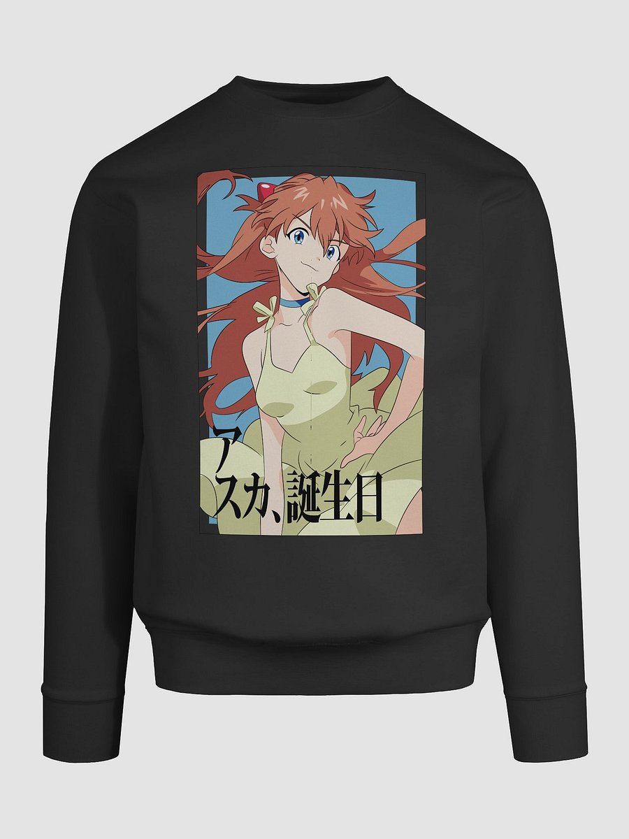 Confident Crimson: Anime-Inspired Premium Sweatshirt product image (9)