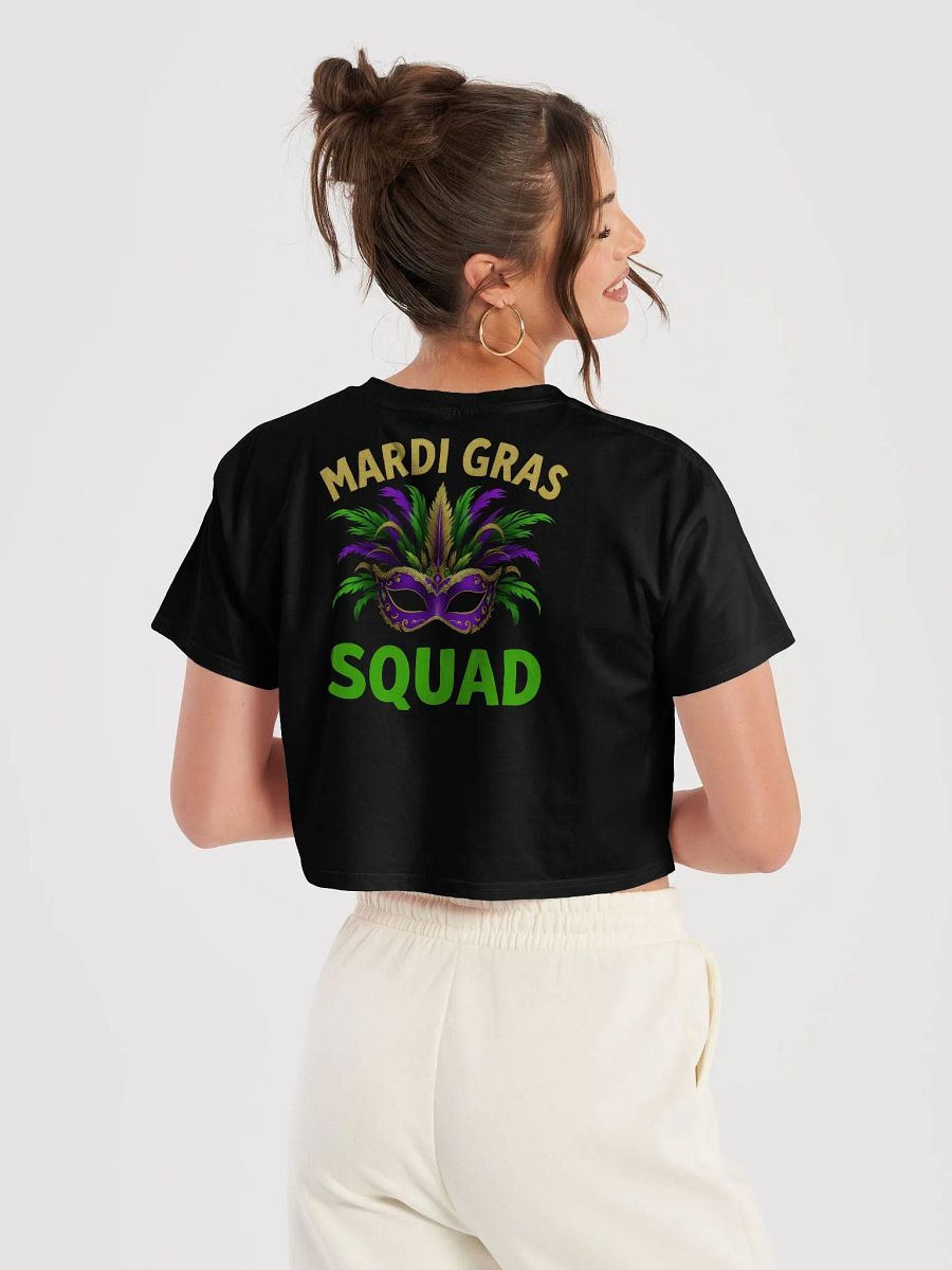 Mardi Gras Squad Crop Top product image (5)
