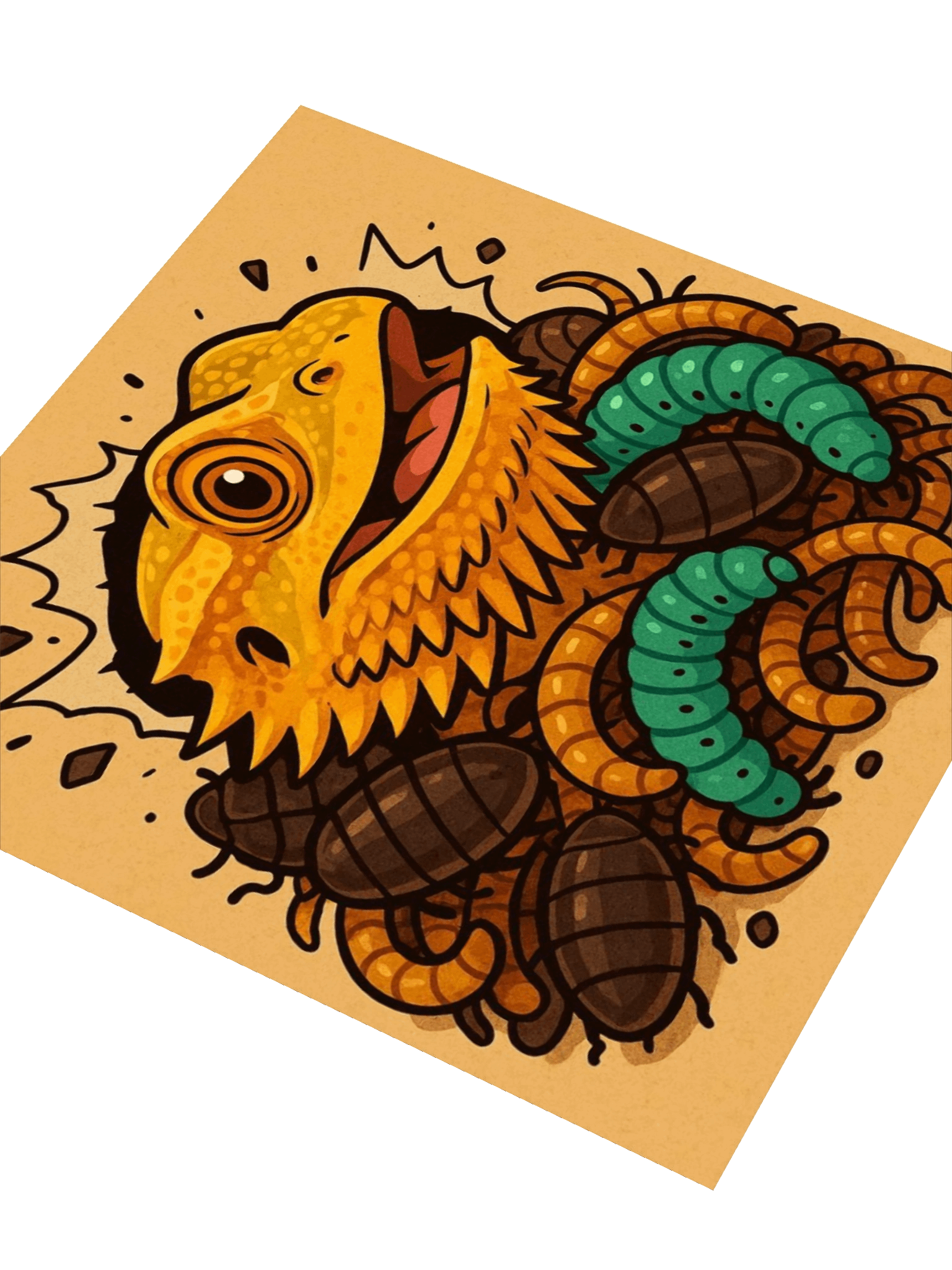 'GRUB TIME' STICKER product image (5)