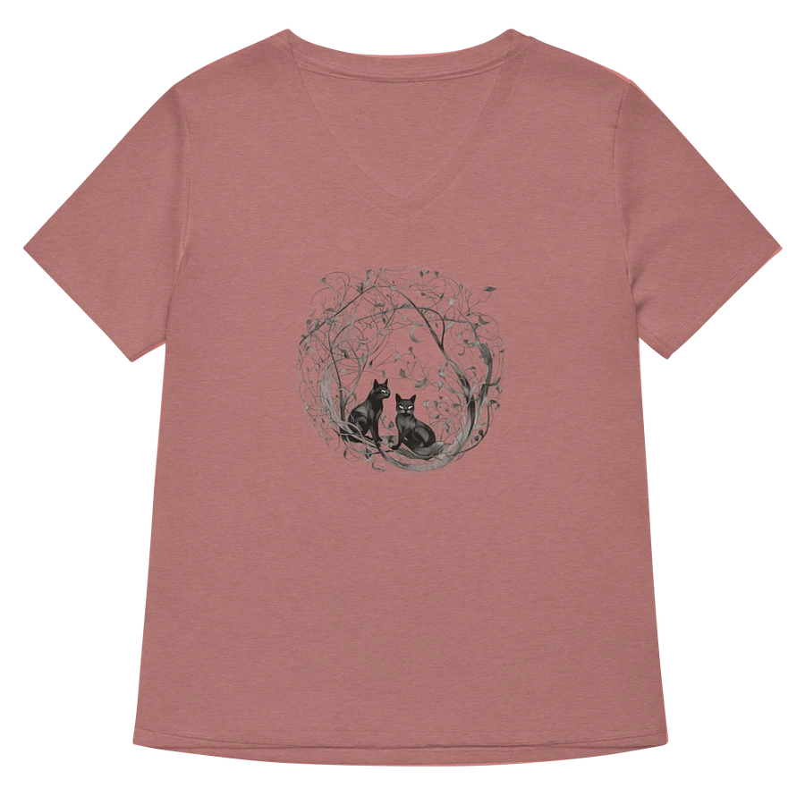 Whiskers In The Trees Women's V-Neck product image (17)