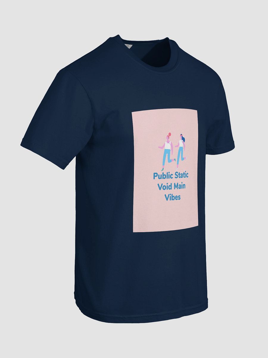 Public Static Void Main Vibes – Coder T-Shirt product image (7)